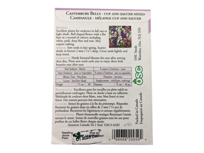 Canterbury Bells Cup and Saucer Mixed