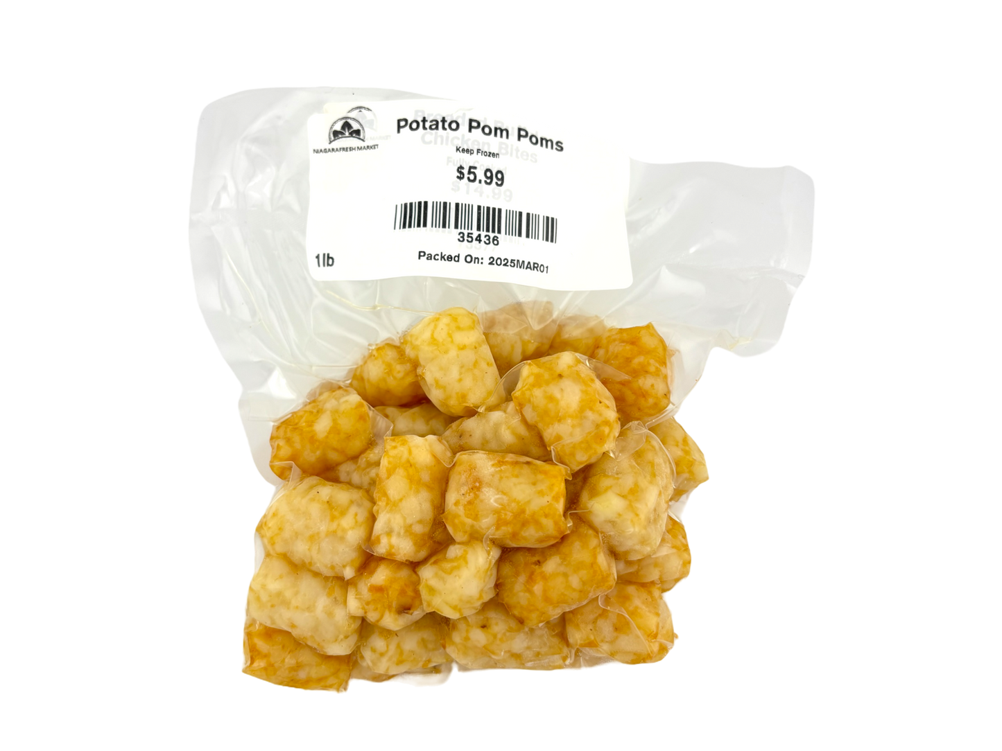 Potato Pom Poms  - 1lb