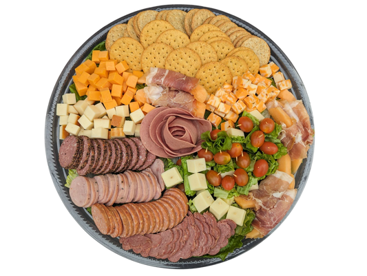 Large Meat, Cheese, and Crackers Tray (18")