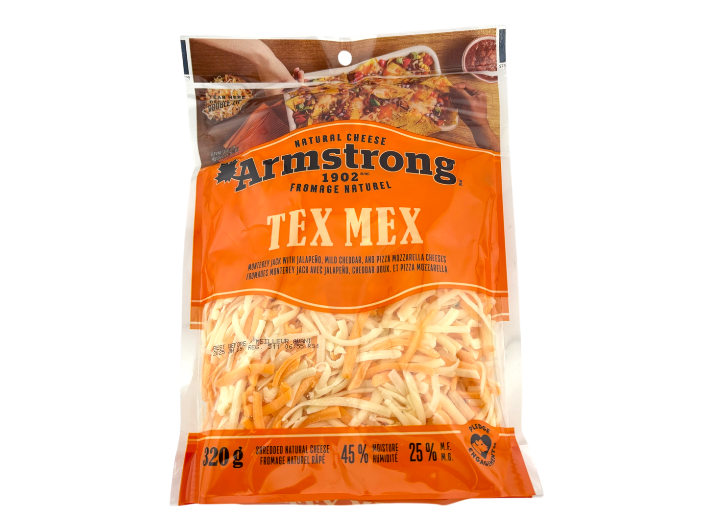 Armstrong Shredded Tex Mex Cheese Blend - 320g