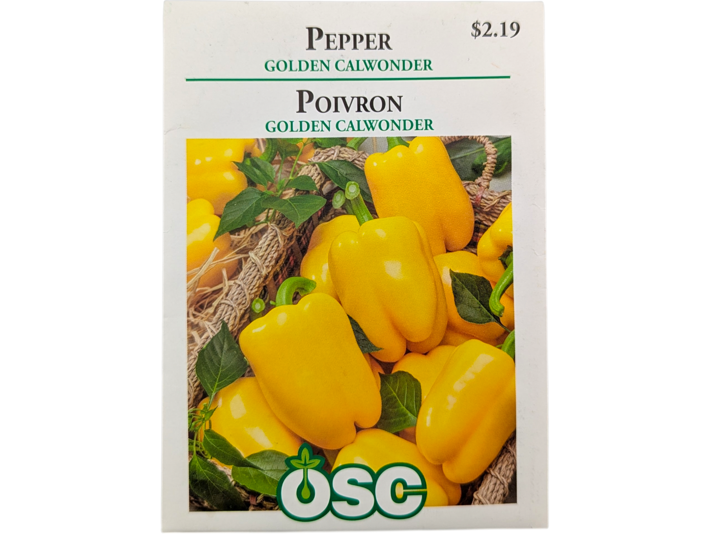 Pepper Golden Calwonder
