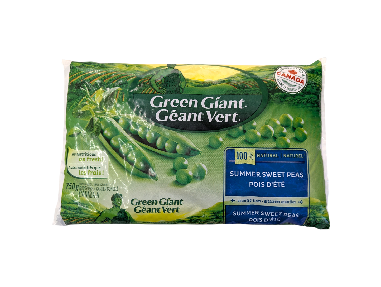 Frozen Summer Sweet Peas - 750g