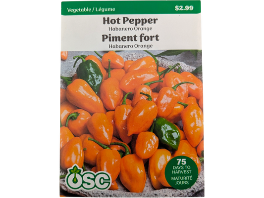 Hot Pepper Habanero Orange