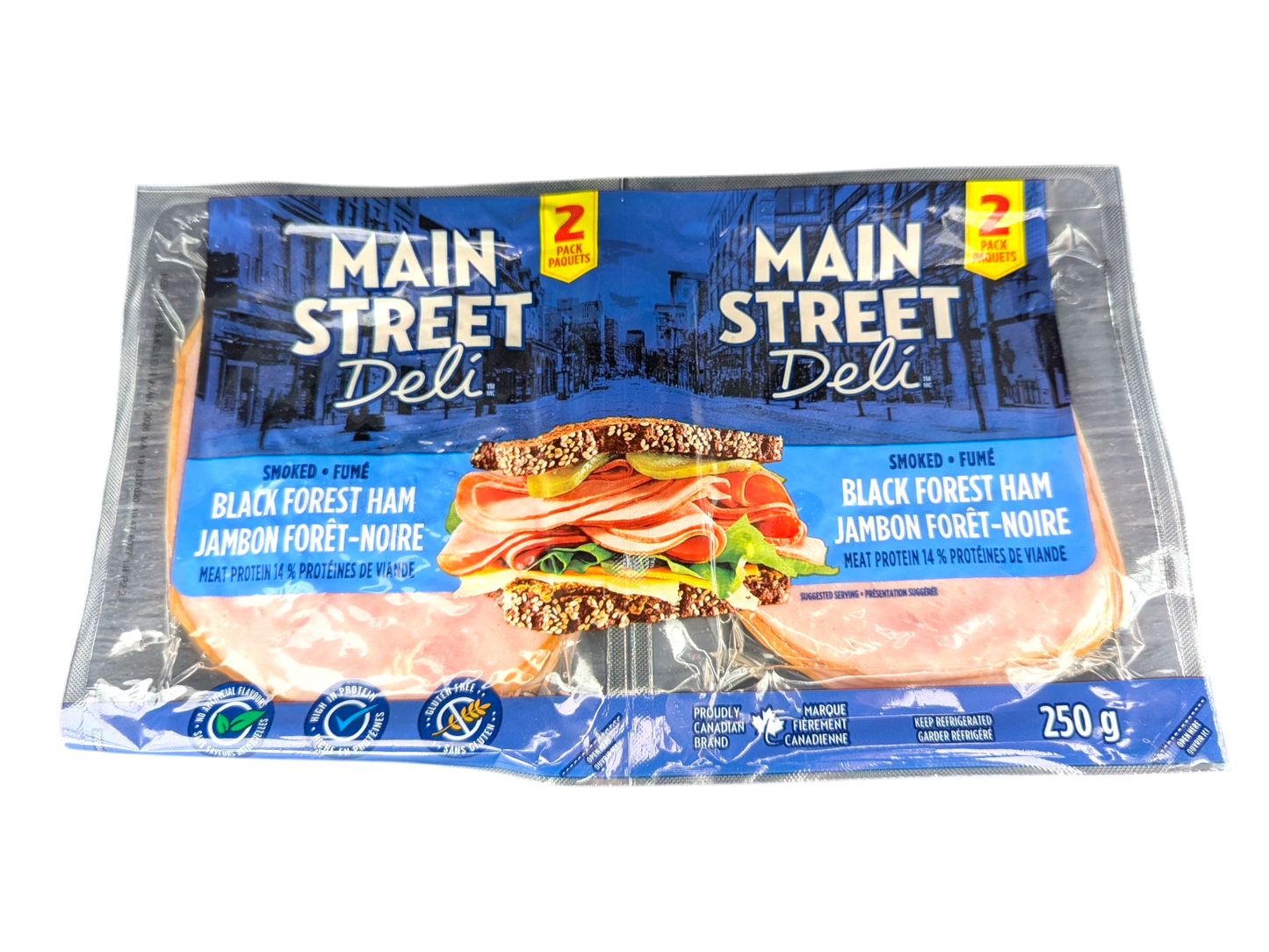Main Street Deli - Smoked Black Forest Ham - 250g