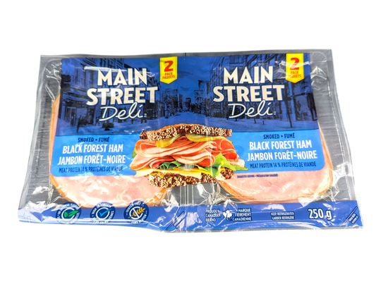 Main Street Deli - Smoked Black Forest Ham - 250g
