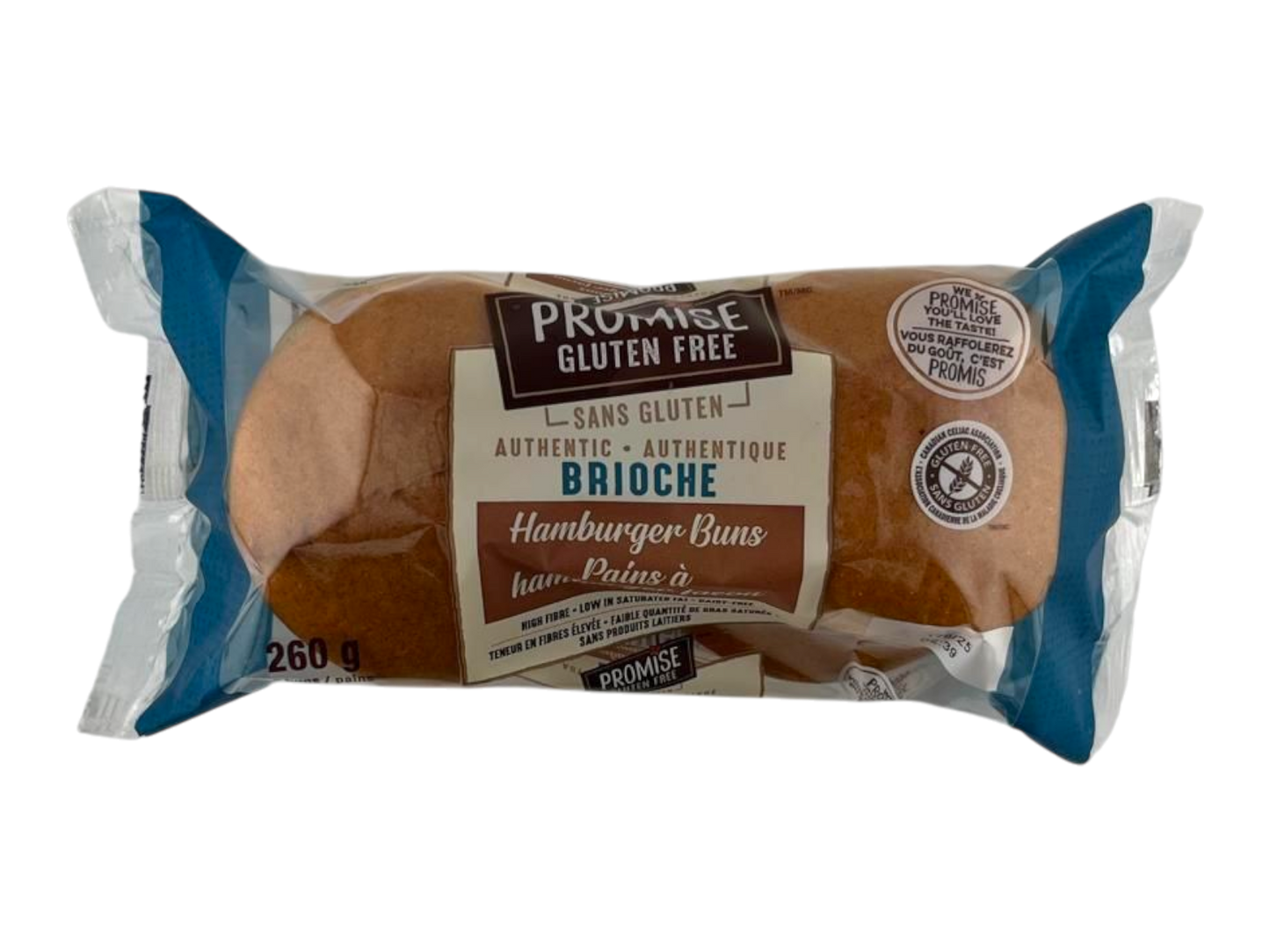 Promise Gluten Free Brioche Hamburger Buns - 4 Pack