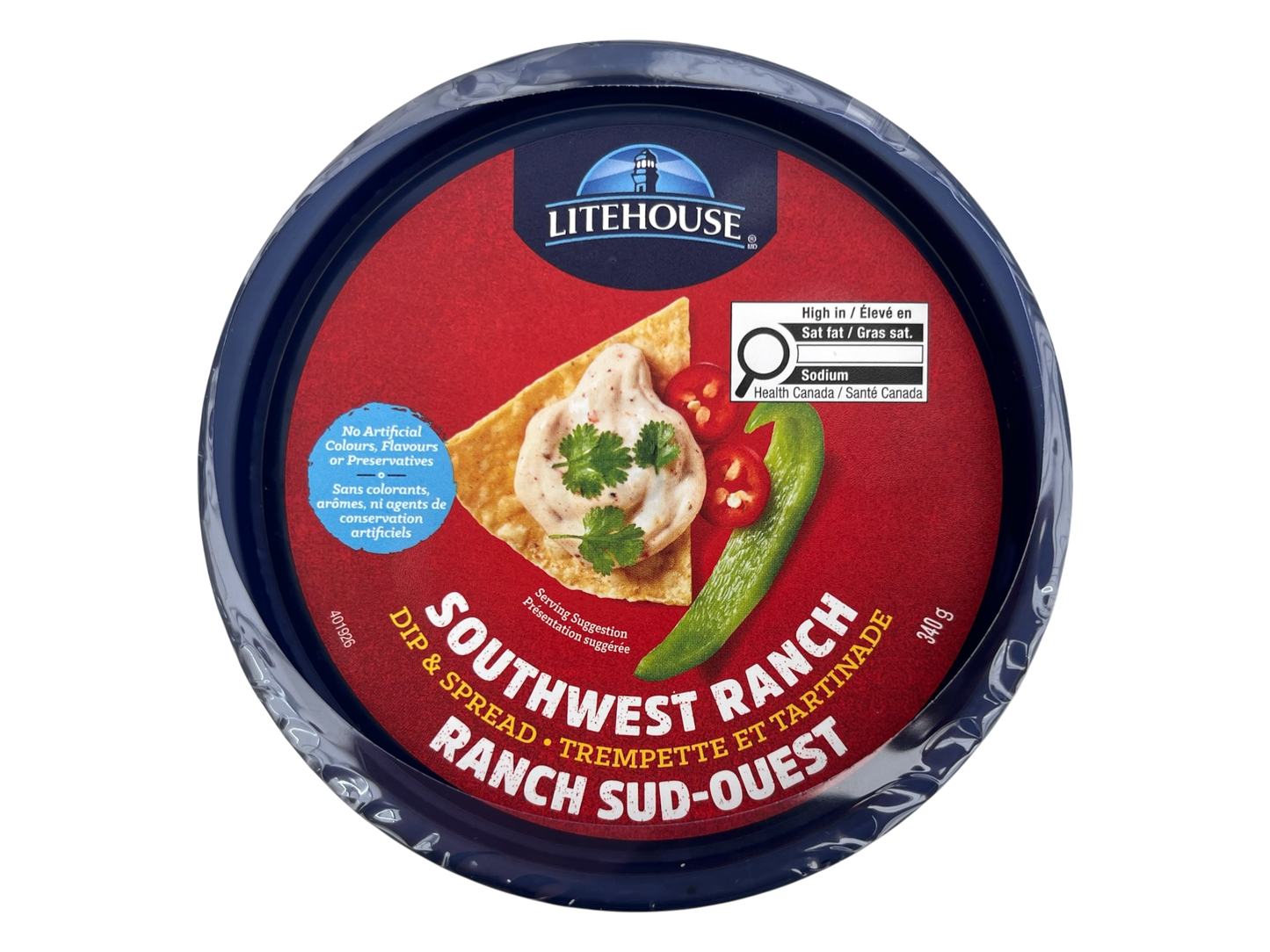 Southwest Ranch Dip - Litehouse - 340g