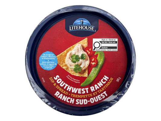 Southwest Ranch Dip - Litehouse - 340g