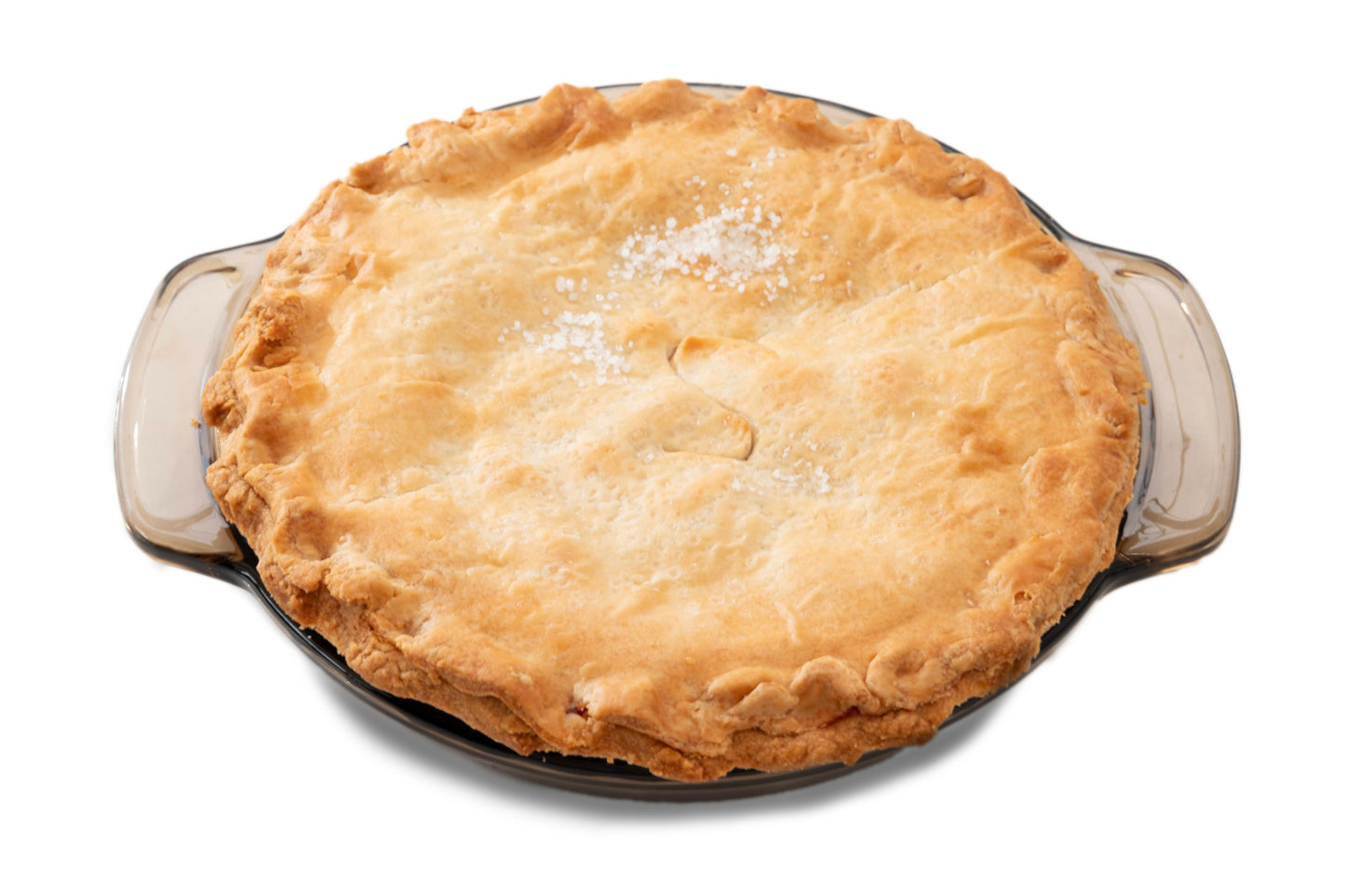 Frozen Homemade Strawberry Pie