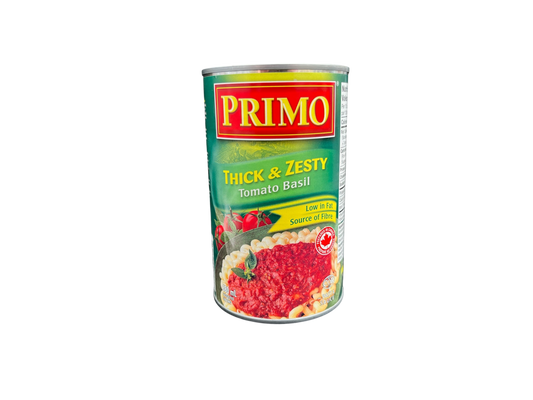 Primo Thick & Zesty Pasta Sauce - Tomato Basil - 680ml