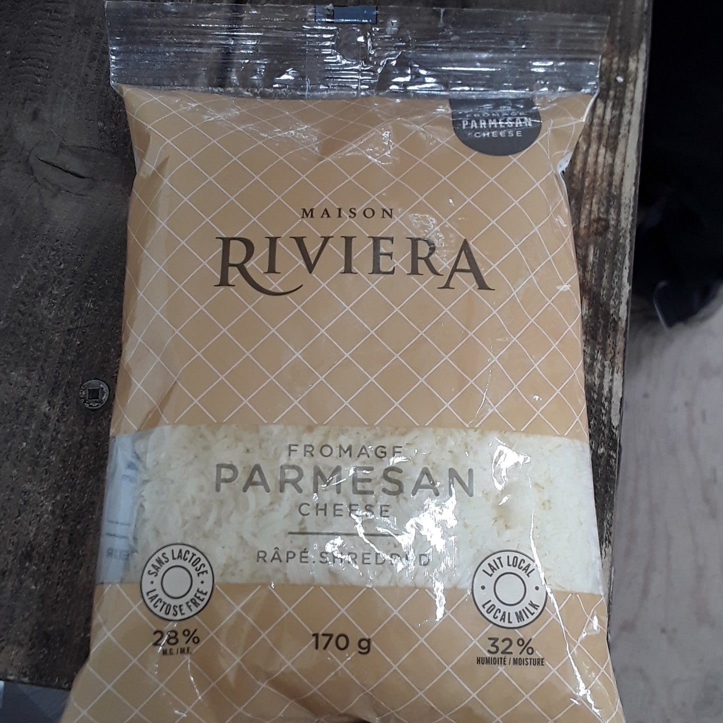 Shredded Parmesan Cheese - Riviera - 170g