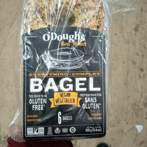 O'Doughs Gluten Free Everything Bagel Thins - 300g - Frozen