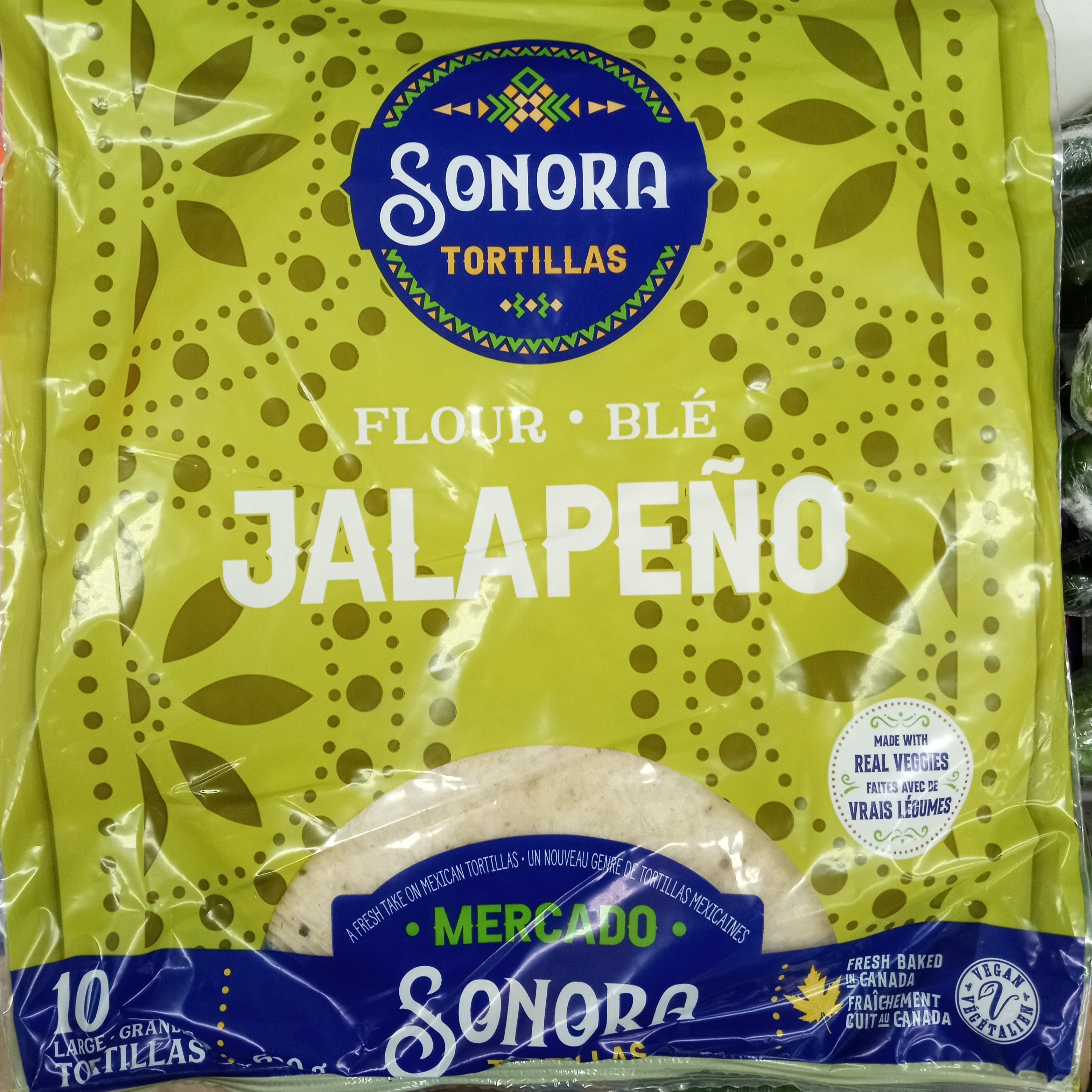10" Jalapeno Tortillas