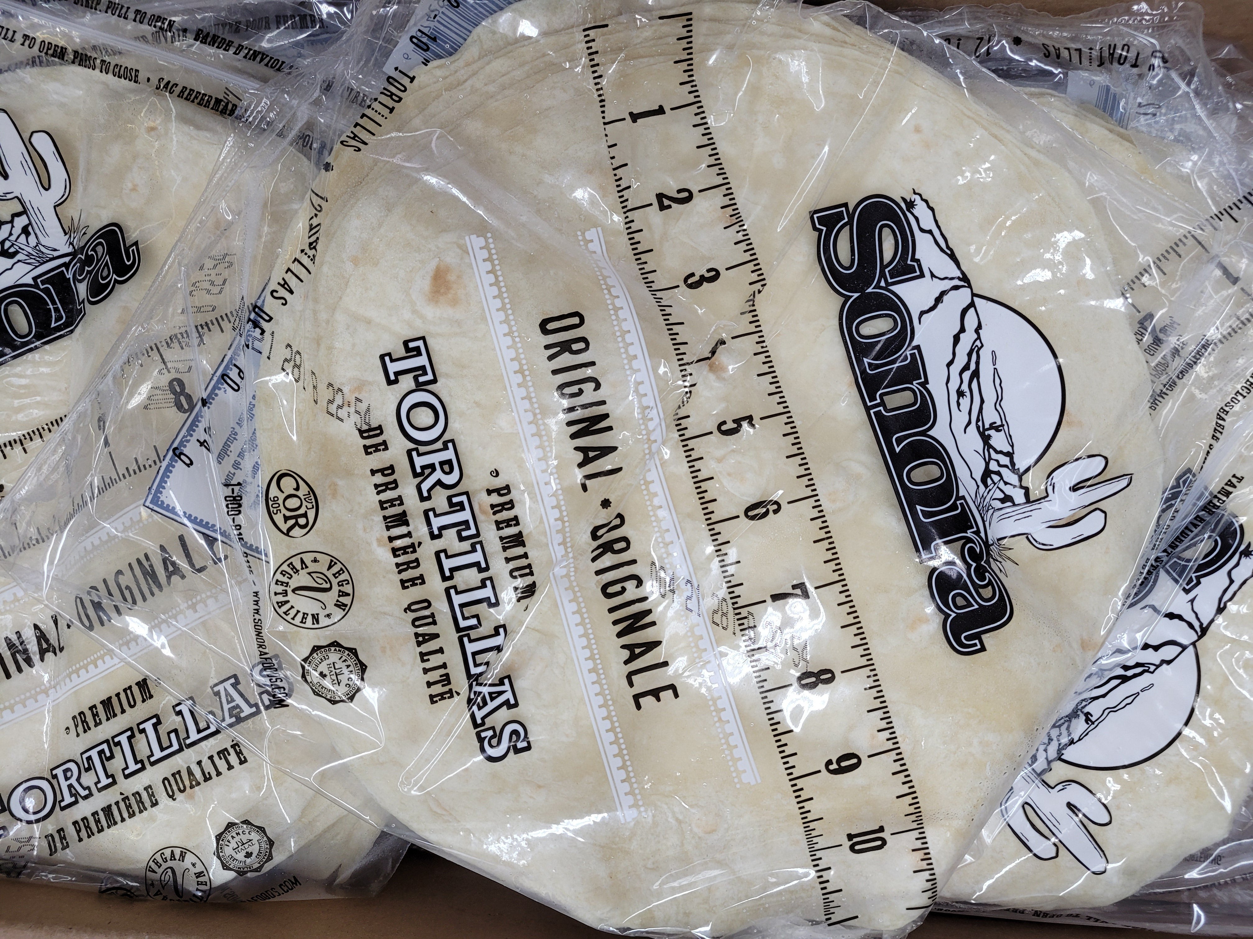 White Flour Tortillas