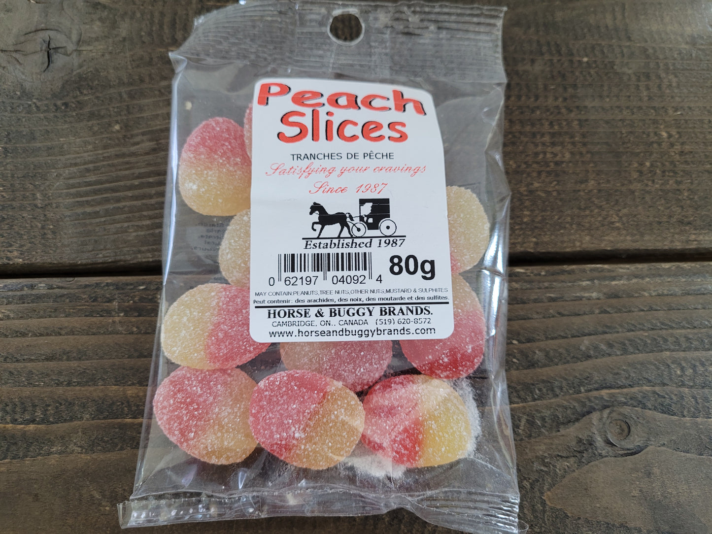 Peach Slices - Horse and Buggy