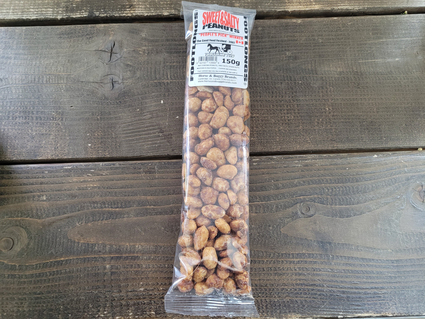 Sweet and Salty Peanuts - Horse and Buggy