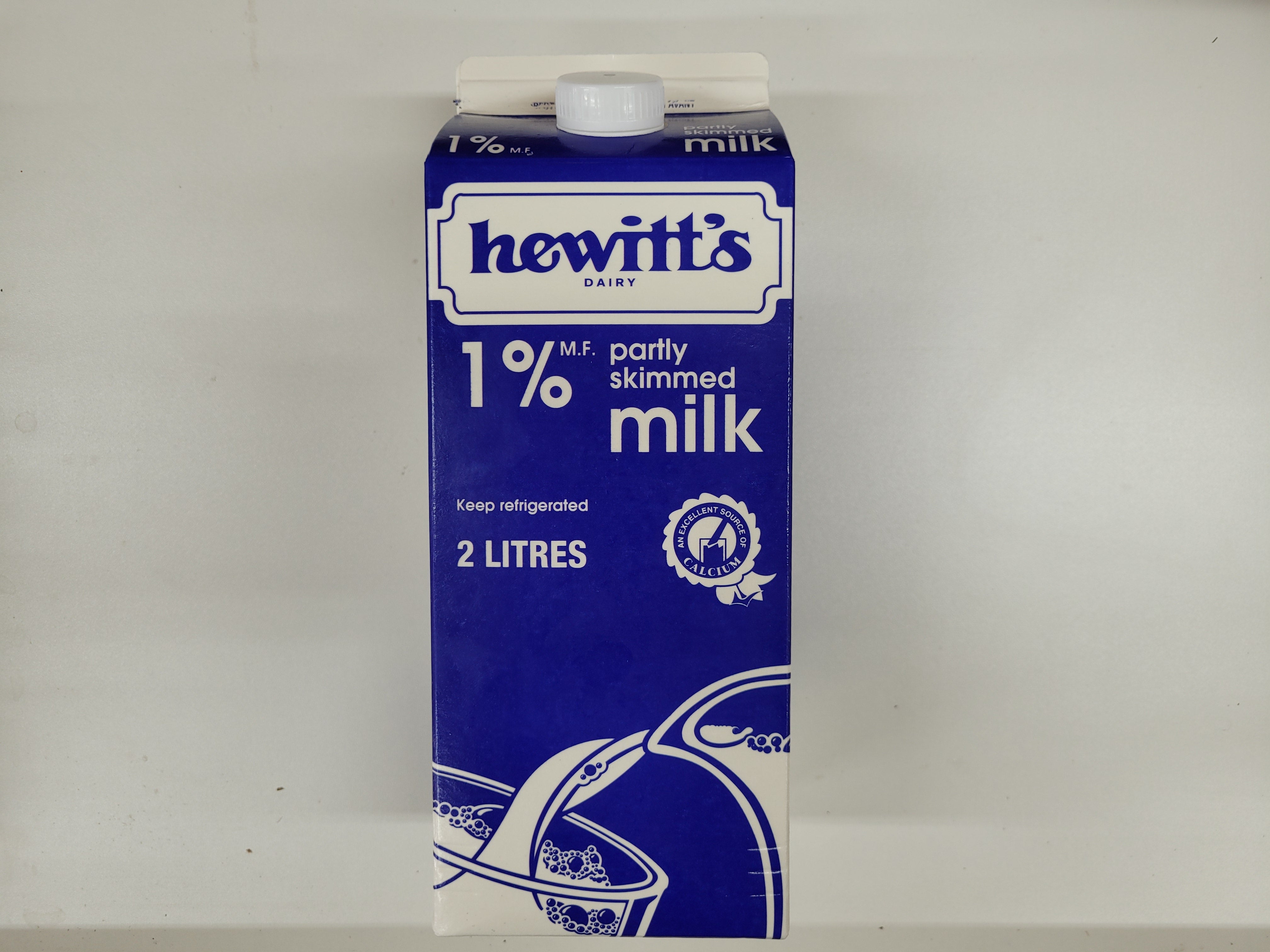 Hewitt's Milk 1% - 2L Carton
