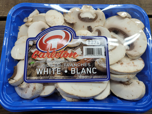 Sliced Mushrooms - Local (8oz)