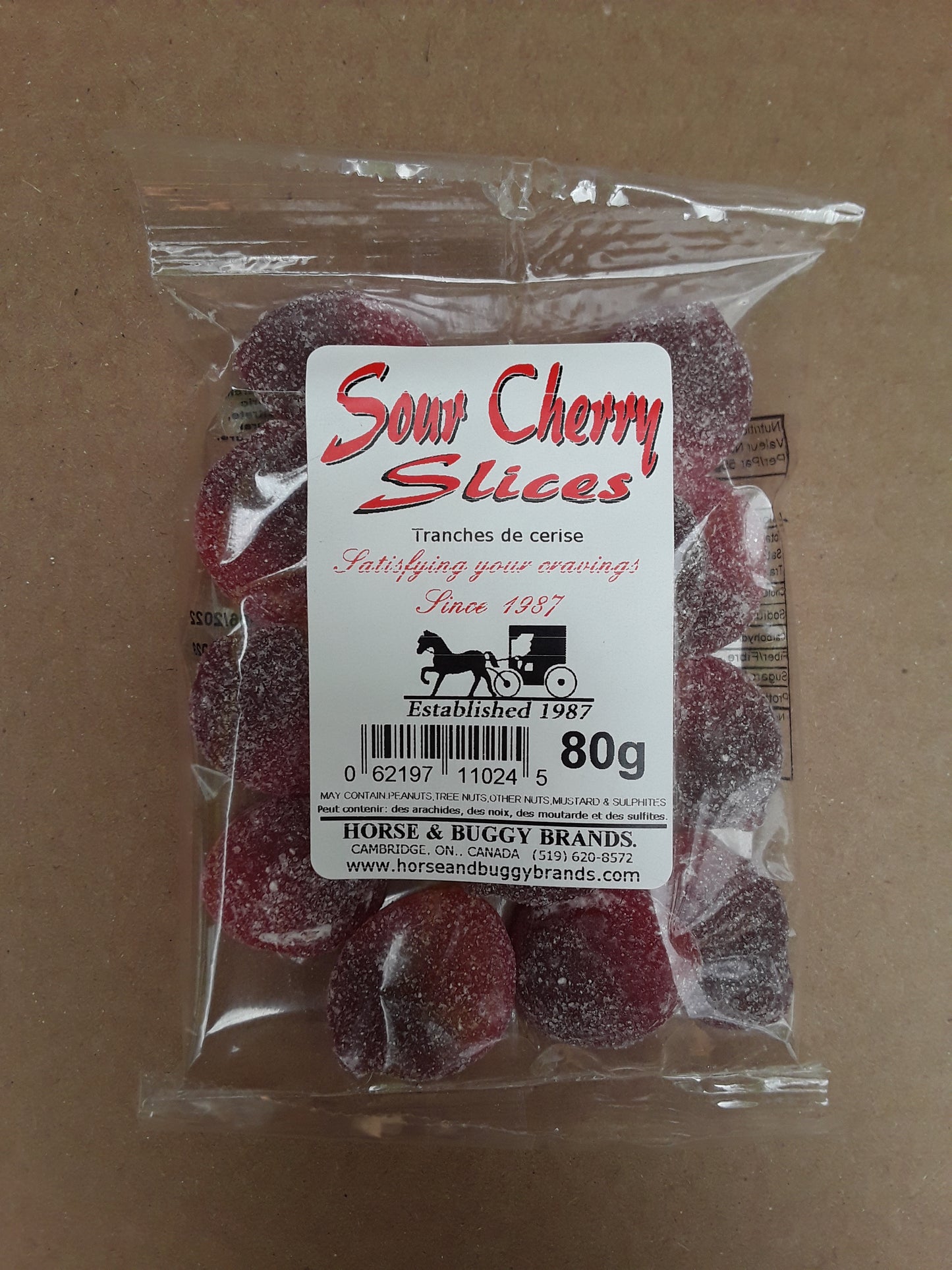 Sour Cherry Slices - Horse and Buggy