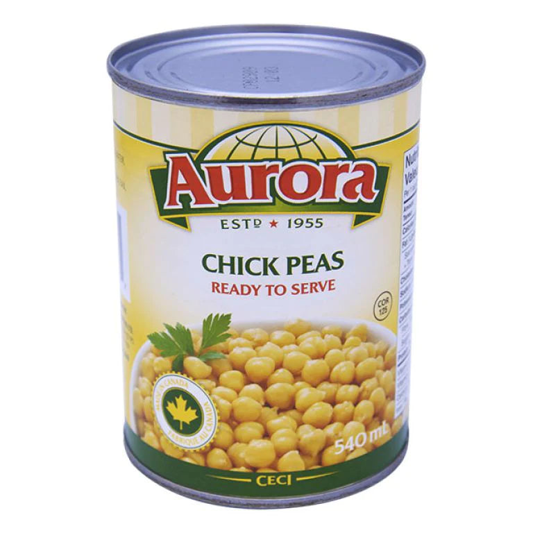 Aurora Canned Chick Peas - 540ml
