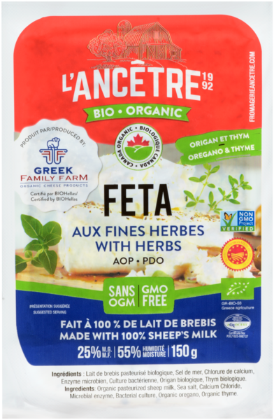 L'Ancetre - Greek Feta With Herbs - 150g
