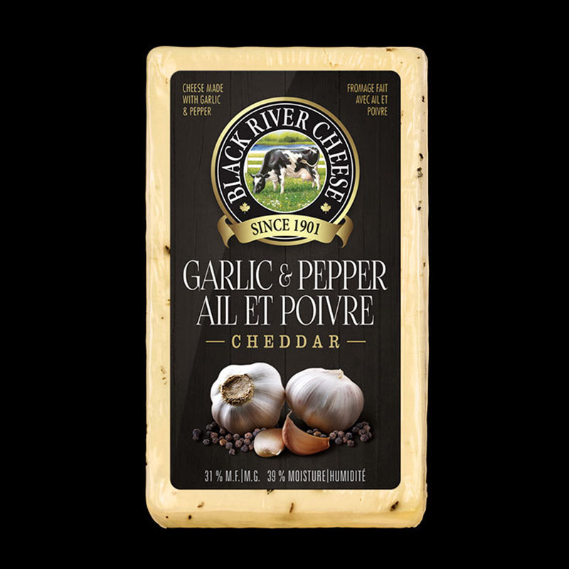 Black River Cheese - Garlic & Pepper Cheddar