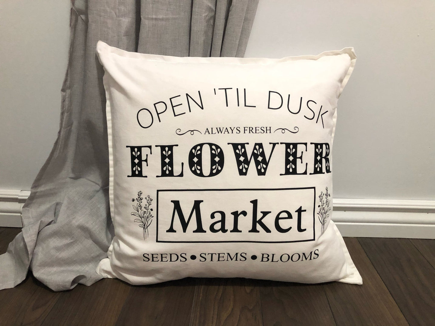 Flower Market Pillow