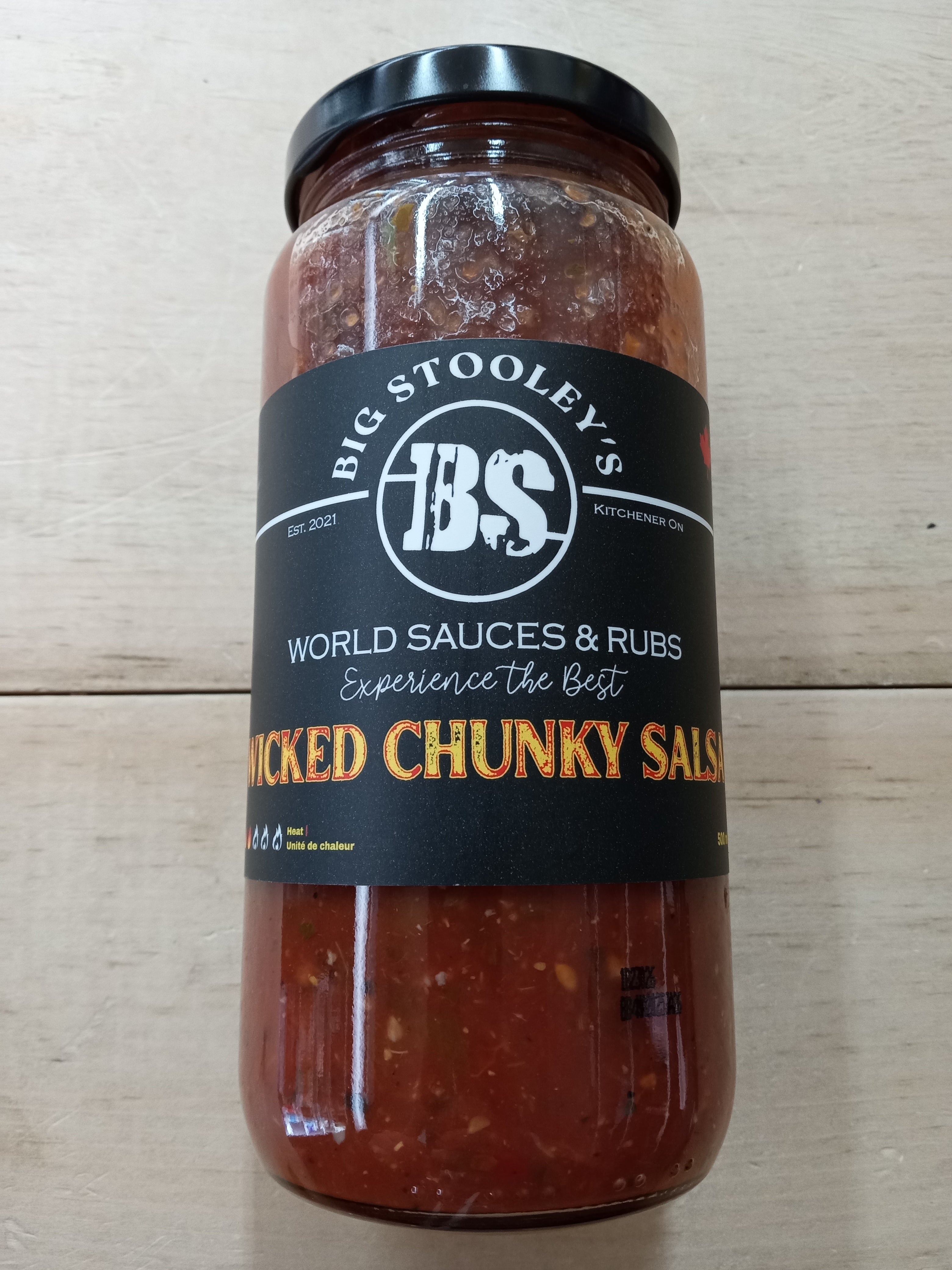 Wicked Chunky Salsa - Big Stooley's