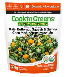 Organic Kale, Butternut Squash, and Quinoa 300g - Frozen