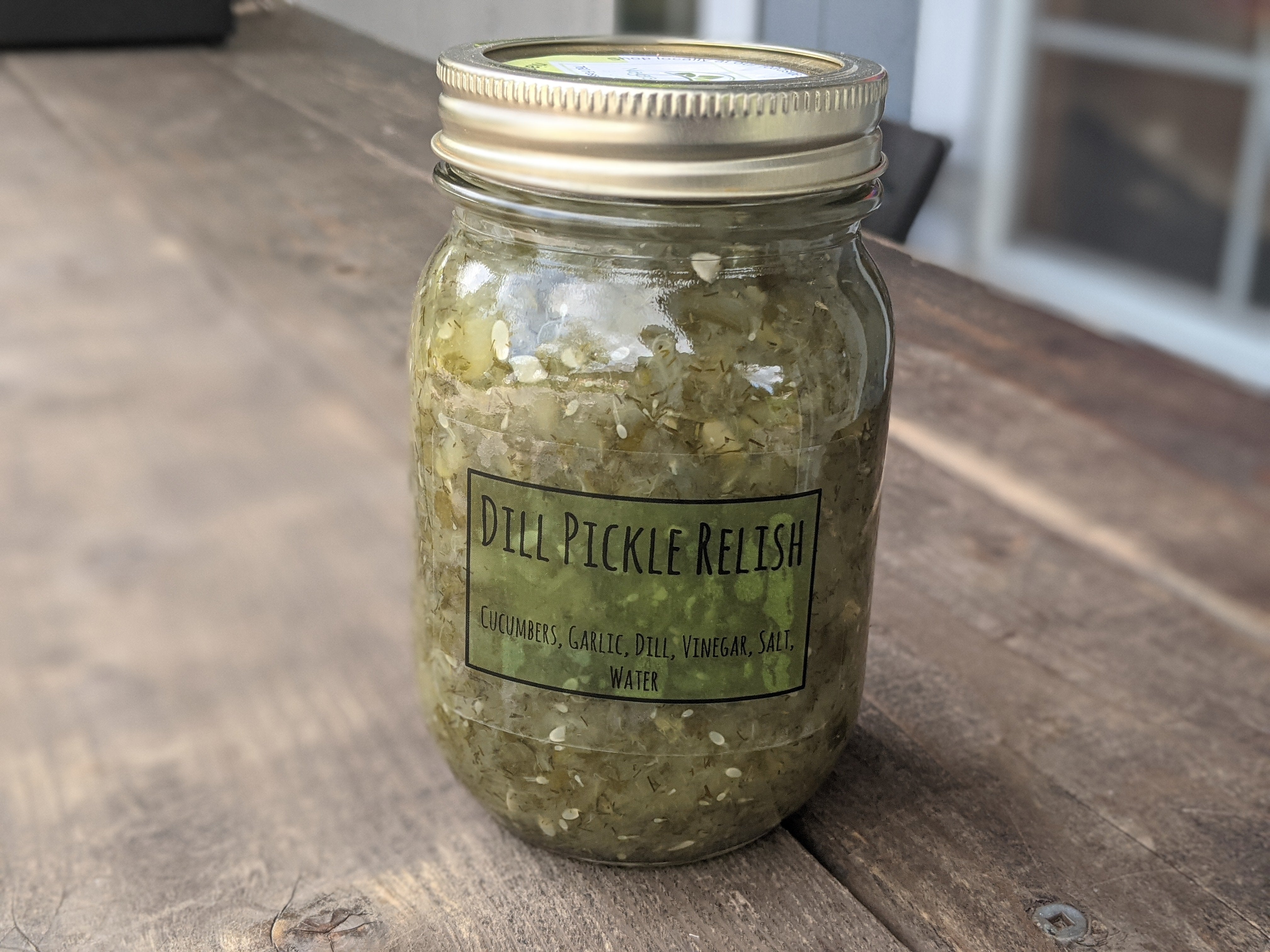 Dill Pickle Relish