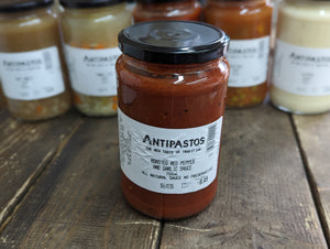 Roasted Red Pepper and Garlic Sauce 750mL- Antipastos