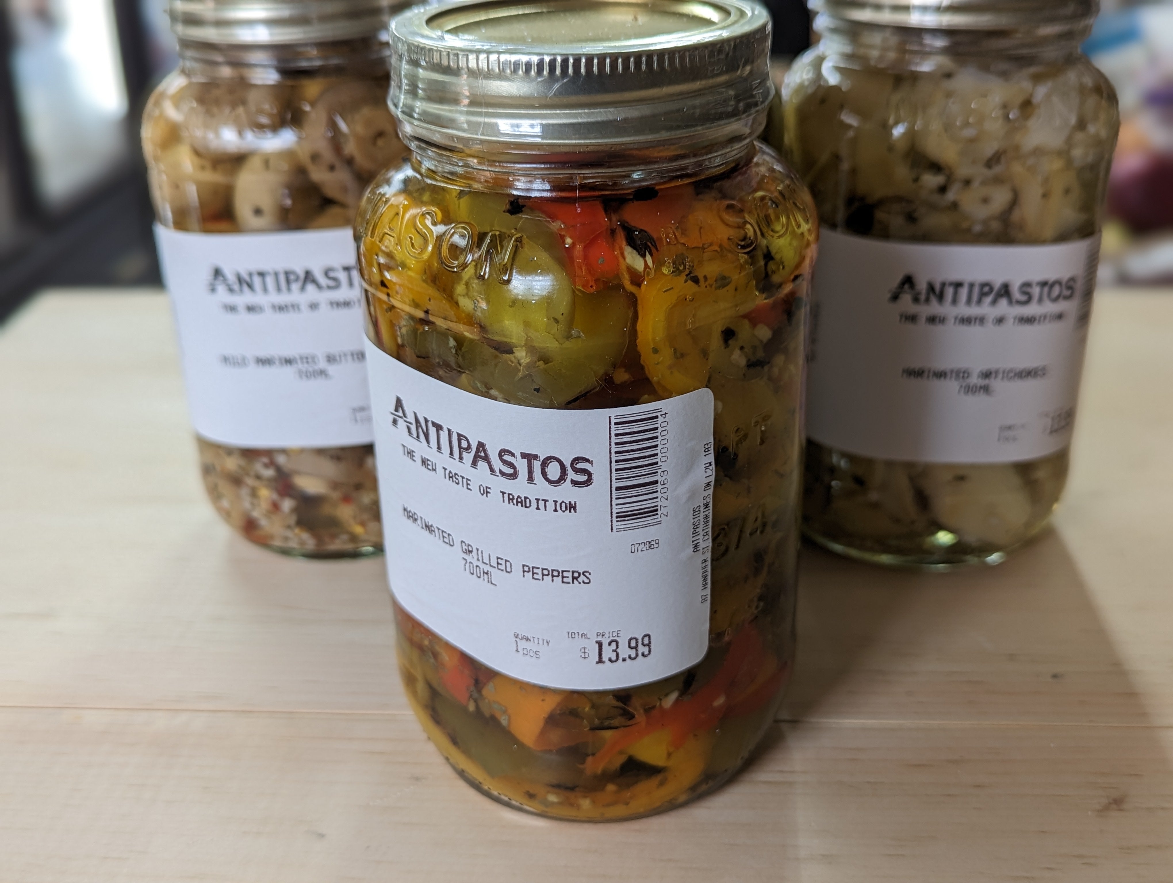 Marinated Grilled Peppers 700 mL- Antipastos