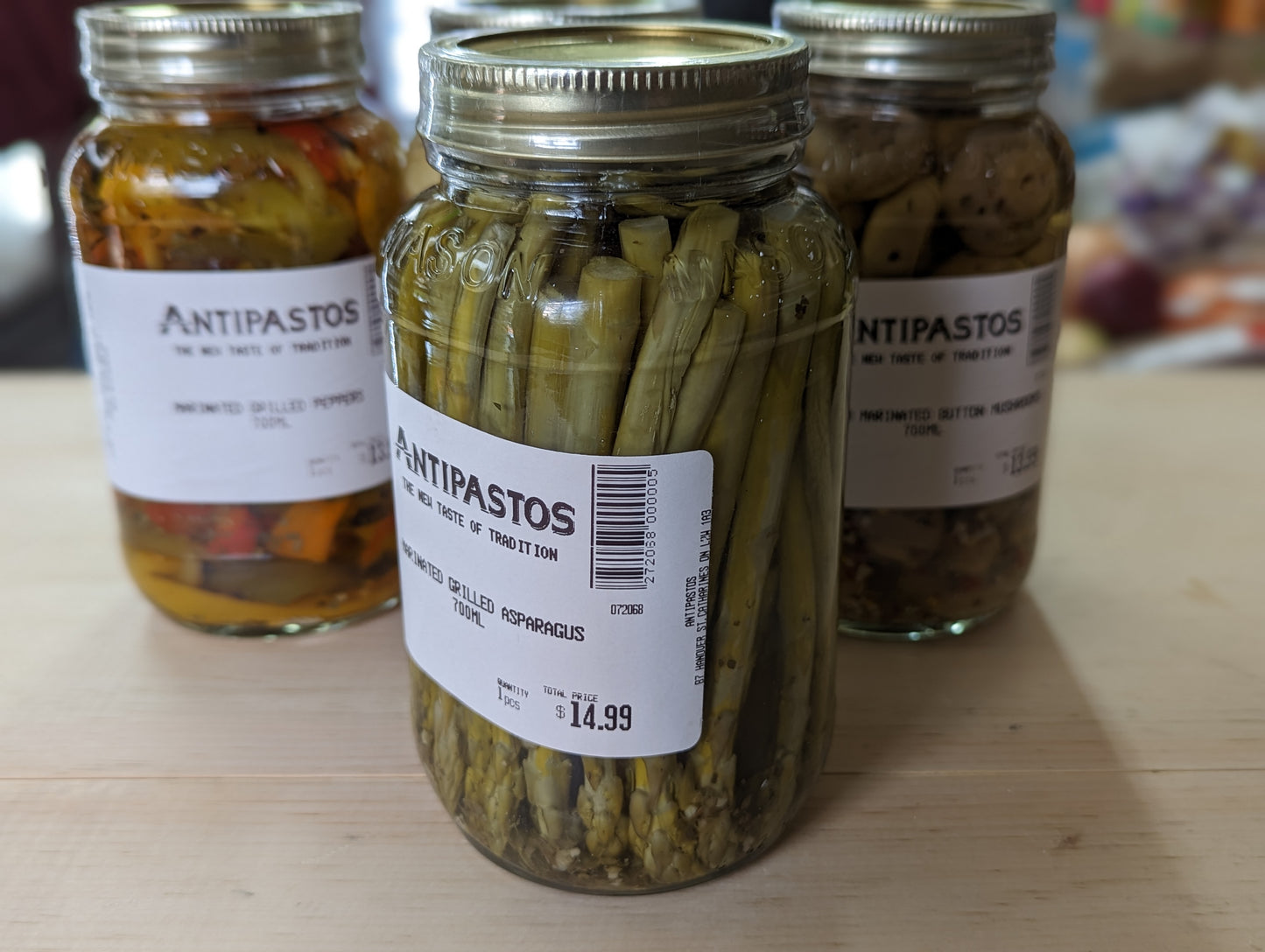 Marinated Grilled Asparagus 700 mL- Antipastos