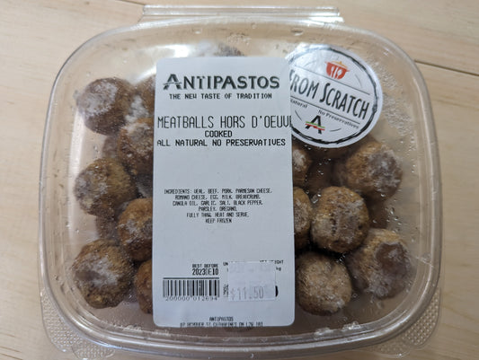 Meatballs Hors d'oeuvres -Antipastos