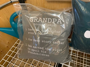 Grandpa Pillow