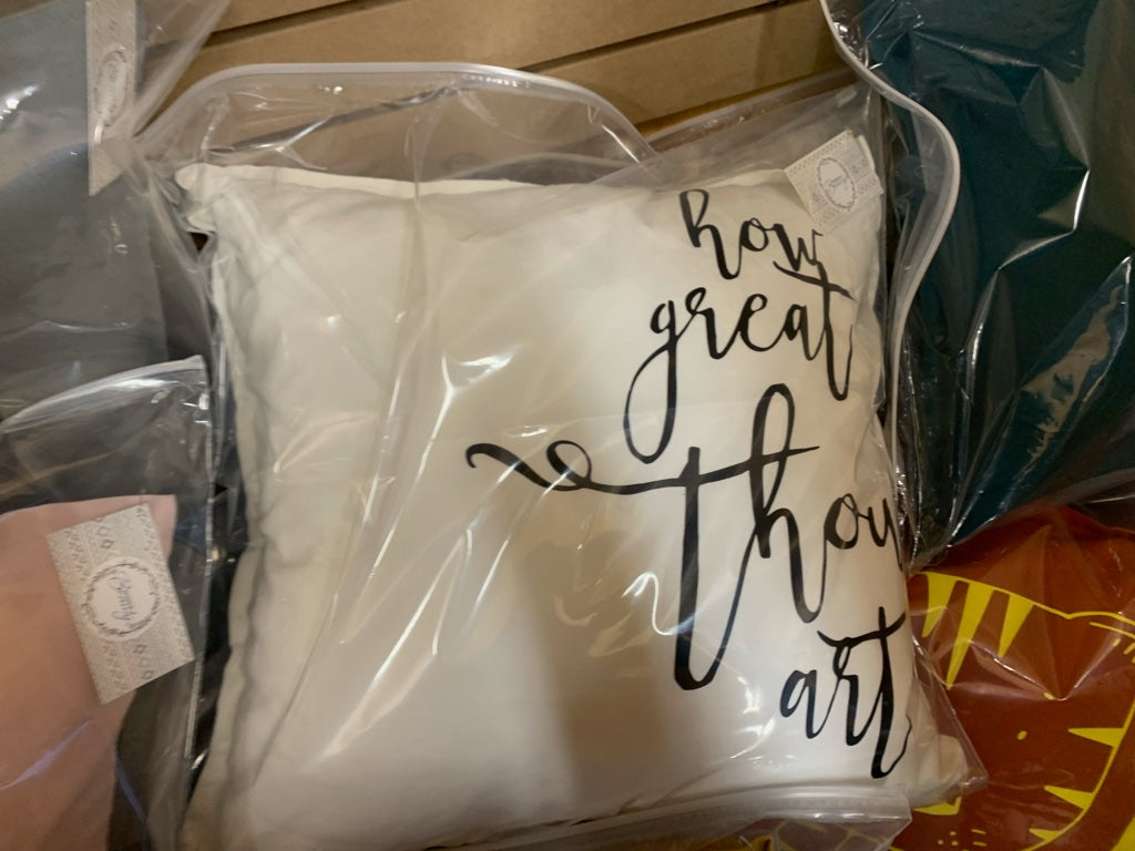 How Great Thou Art Pillow