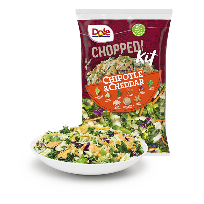 Dole Chopped Chipotle and Cheddar Salad Kit