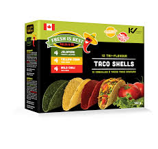 Tri-Flavour Taco Shells - Fresh is Best