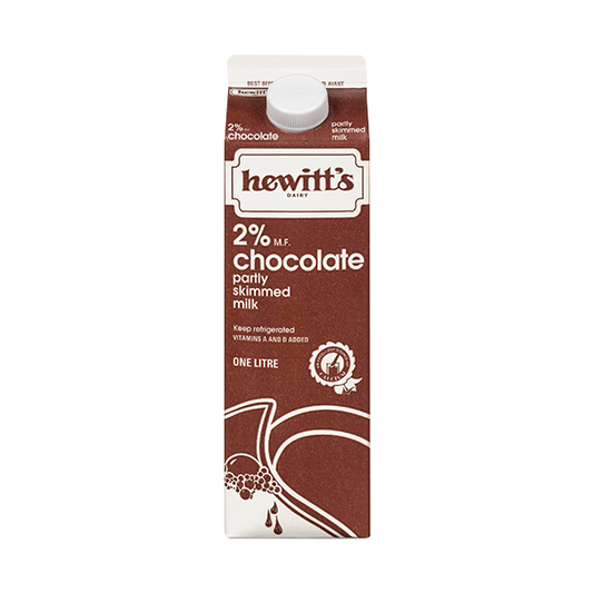 Hewitt's Chocolate Milk- 1L Carton