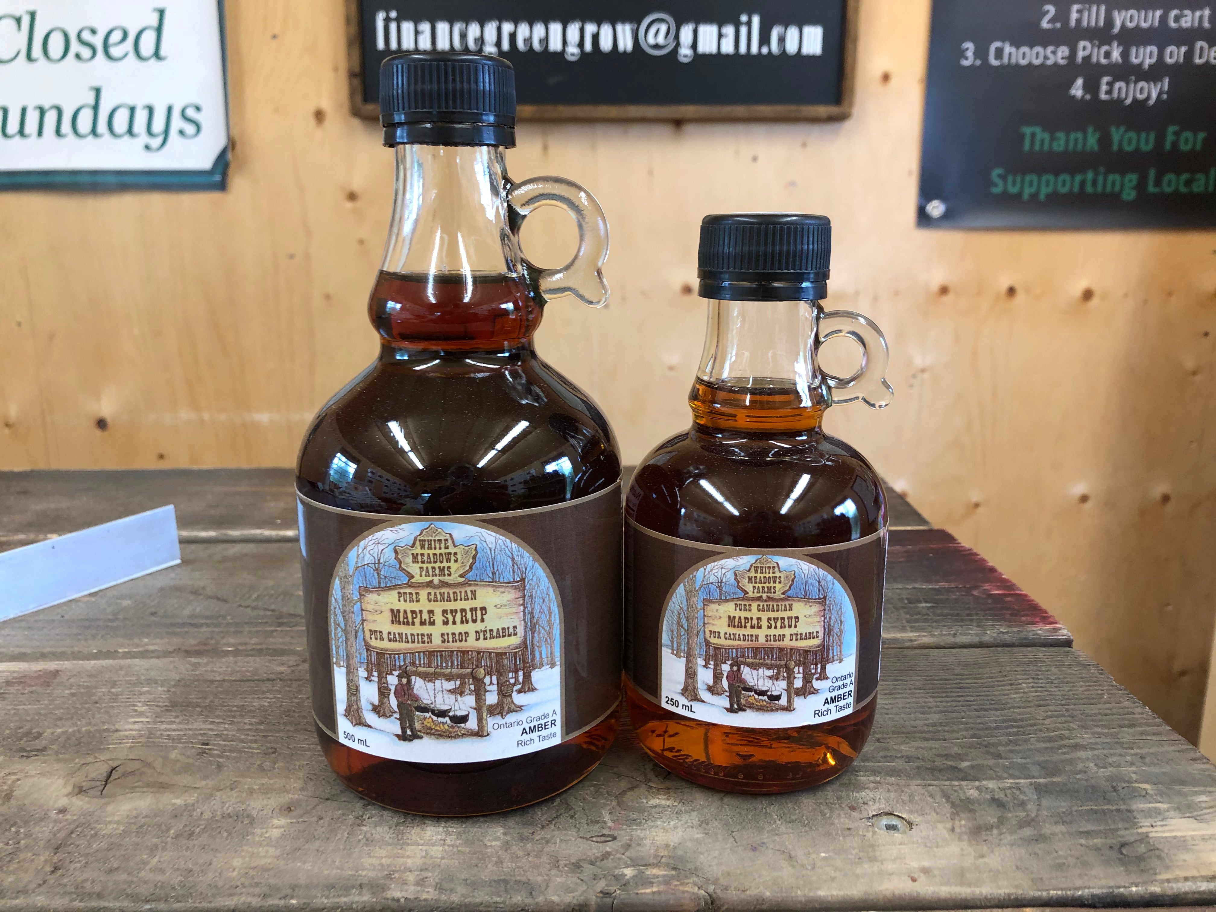 Maple Syrup - Glass Bottle