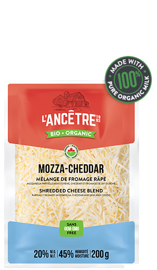 Shredded Mozza - Cheddar Blend- L'Ancetre - 200g