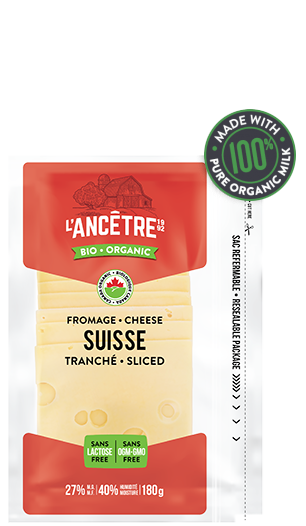 Sliced Swiss Cheese- L'Ancetre - 180g