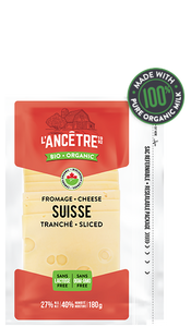 Sliced Swiss Cheese- L'Ancetre - 180g