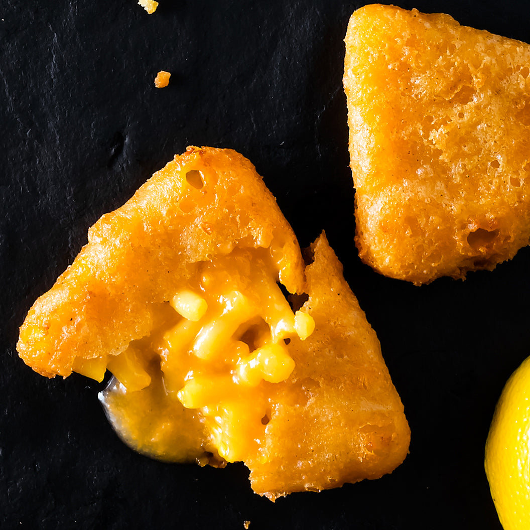 Battered Macaroni & Cheese Wedges  - 3LB - Frozen