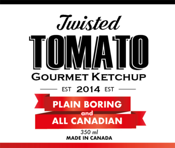 Plain Canadian Ketchup - Twisted Tomato