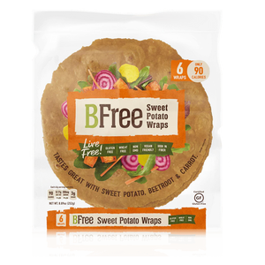 Gluten Free BFree Sweet Potato Wraps - 252g - Frozen