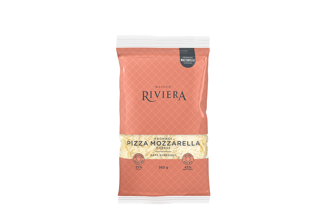 Shredded Pizza Mozzarella - Riviera - 360g