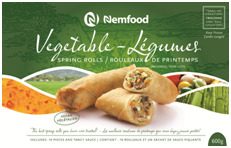 Nemfood Vegetable Spring Rolls - 300g - Frozen